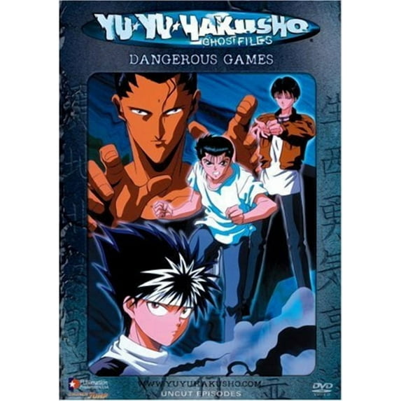 Yu Yu Hakusho- ghost files Dangerous Games (DVD) NEW