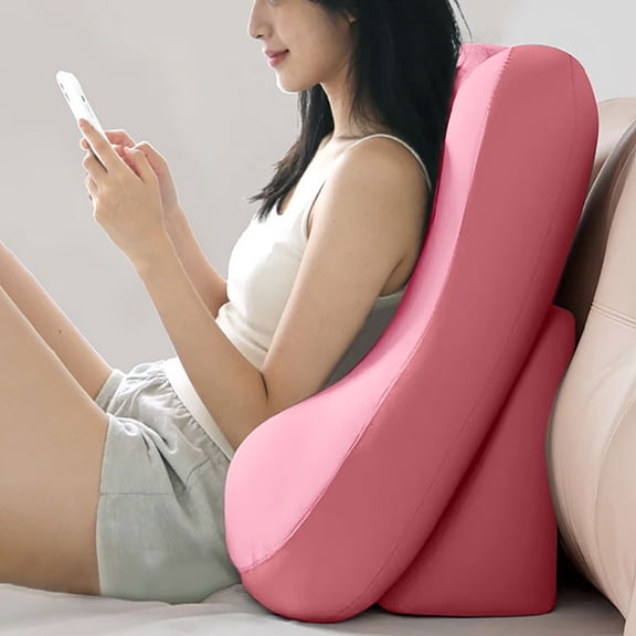 YuCaiWen,Reading Pillow, Lumbar Support Pillow For Couch,Wedge Pillow For Sleeping,Body Pillow,Adjustable Memory Foam Wedge Pillow Post Surgery