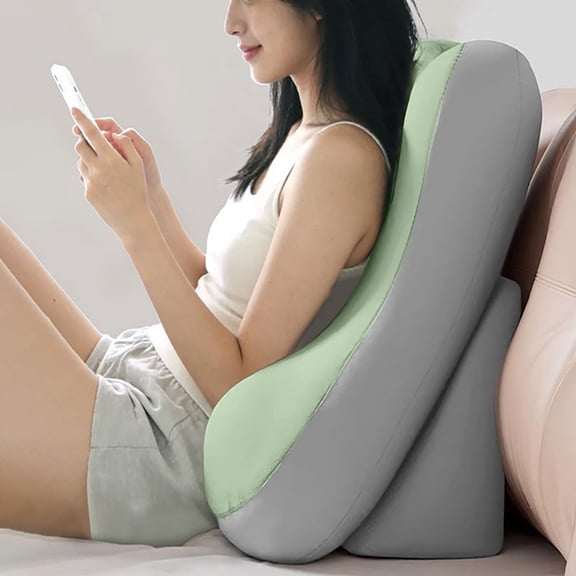 YuCaiWen,Reading Pillow, Lumbar Support Pillow For Couch,Wedge Pillow For Sleeping,Body Pillow,Adjustable Memory Foam Wedge Pillow Post Surgery