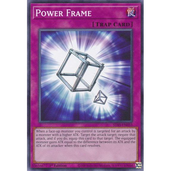 YuGiOh 2-Player Starter Set Common Power Frame STAS-EN033