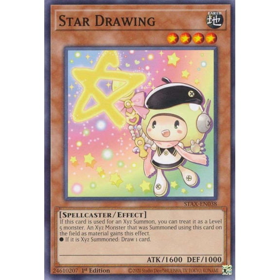 YuGiOh 2-Player Starter Set Common Star Drawing STAX-EN038