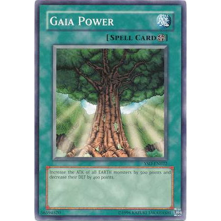 YuGiOh 2006 Starter Deck Common Gaia Power YSD-EN022