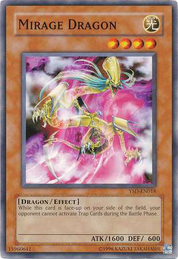 YuGiOh 2006 Starter Deck Common Mirage Dragon YSD-EN018 - Walmart.com