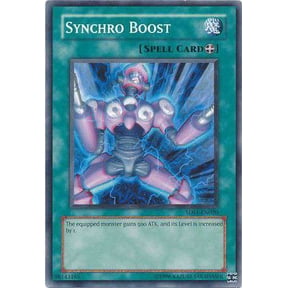 YuGiOh 2008 Starter Deck Common Synchro Boost #5DS1-EN020