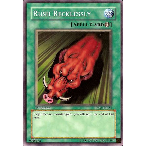 YuGiOh 2009 Starter Deck Common Rush Recklessly #5DS2-EN022