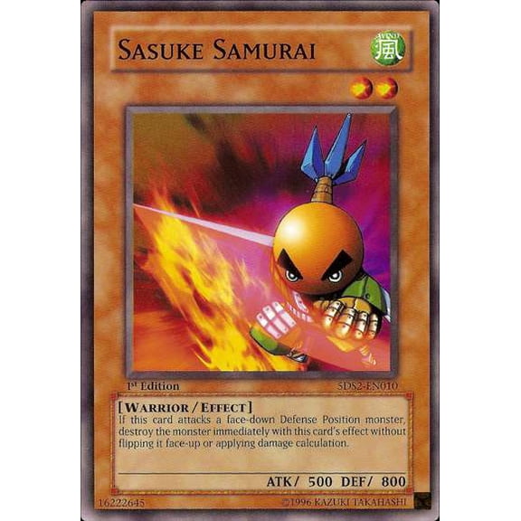YuGiOh 2009 Starter Deck Common Sasuke Samurai #5DS2-EN010