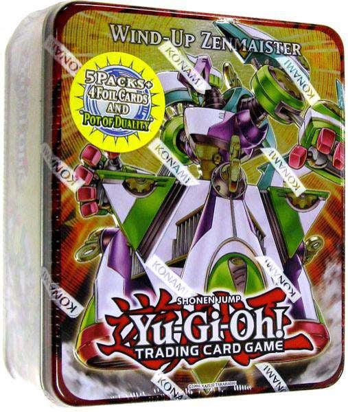 YuGiOh 2011 Collector Tin Wind-Up Zenmaister Collector Tin