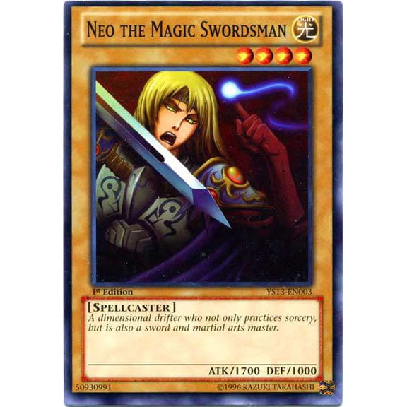 YuGiOh 2013 Super Starter: V for Victory Common Neo the Magic Swordsman YS13-EN003