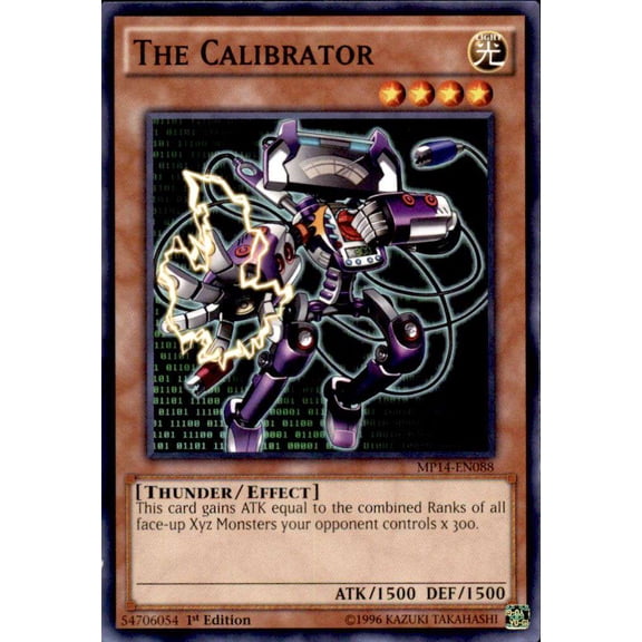 YuGiOh 2014 Mega Tin Common The Calibrator MP14-EN088