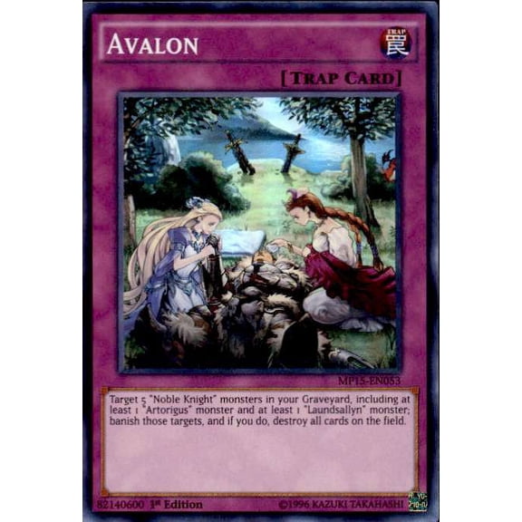YuGiOh 2015 Mega-Tin Mega Pack Super Rare Avalon MP15-EN053