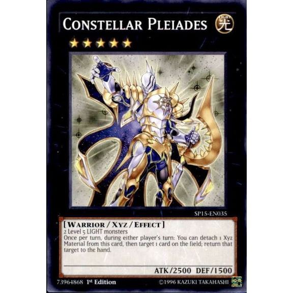 YuGiOh 2015 Star Pack ARC-V Common Constellar Pleiades SP15-EN035