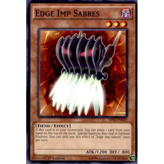 YuGiOh 2015 Star Pack ARC-V Common Edge Imp Sabres SP15-EN022