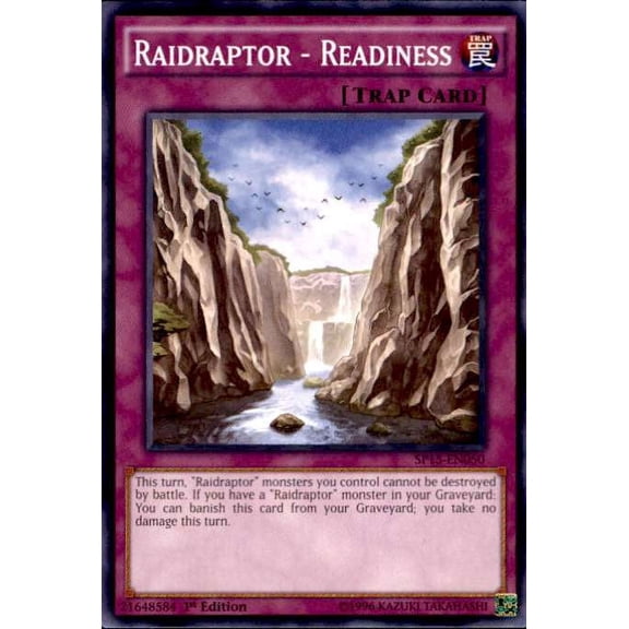 YuGiOh 2015 Star Pack ARC-V Common Raidraptor - Readiness SP15-EN050