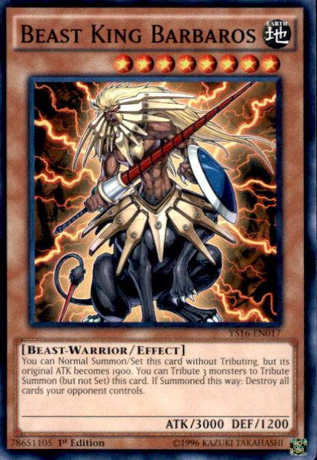 YuGiOh 2016 Starter Deck Yuya Common Beast King Jamaica | Ubuy YuGiOh 2016 Starter Deck Yuya Common Beast King Jamaica | Ubuy