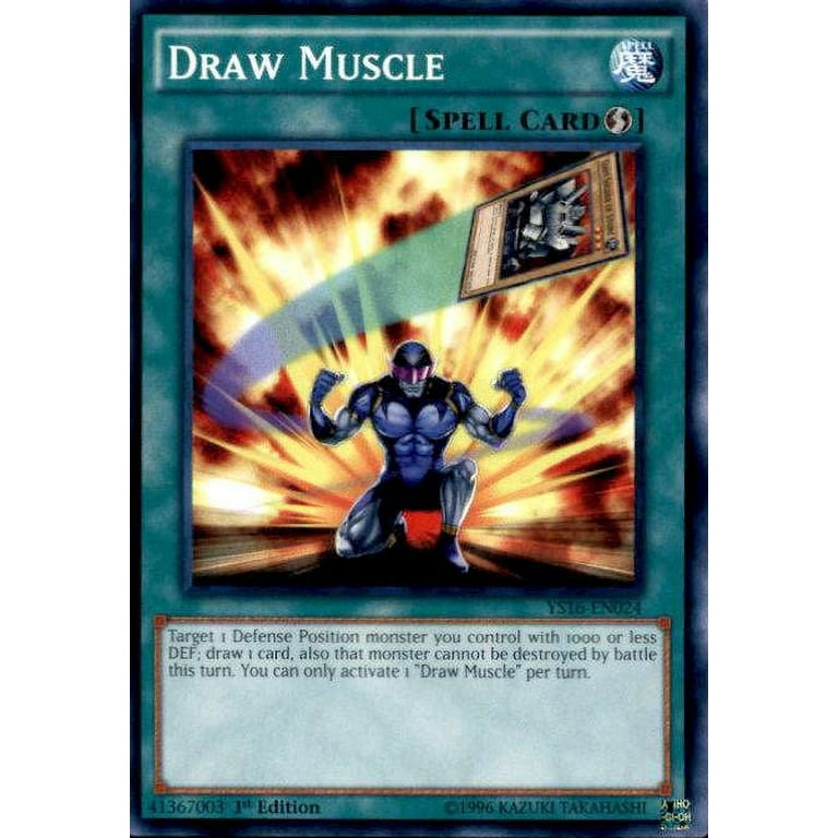 YuGiOh 2016 Starter Deck Yuya Common Draw Muscle YS16-EN024 - Walmart.com