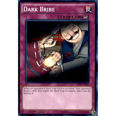 YuGiOh 2016 Starter Deck Yuya Common Dark Bribe YS16-EN038