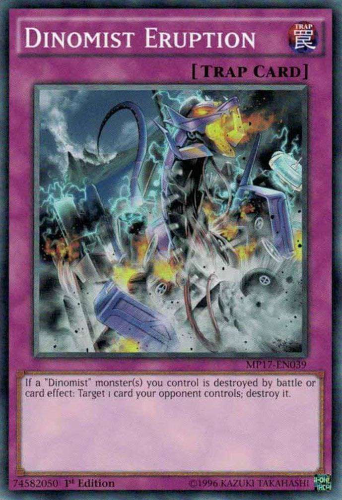 yugioh dinosaur spell and trap cards Amazon.com: Yu-Gi-Oh! - Seismic Shockwave (SD09-EN031) - Structure Deck 9:  Dinosaur's Rage - 1st Edition