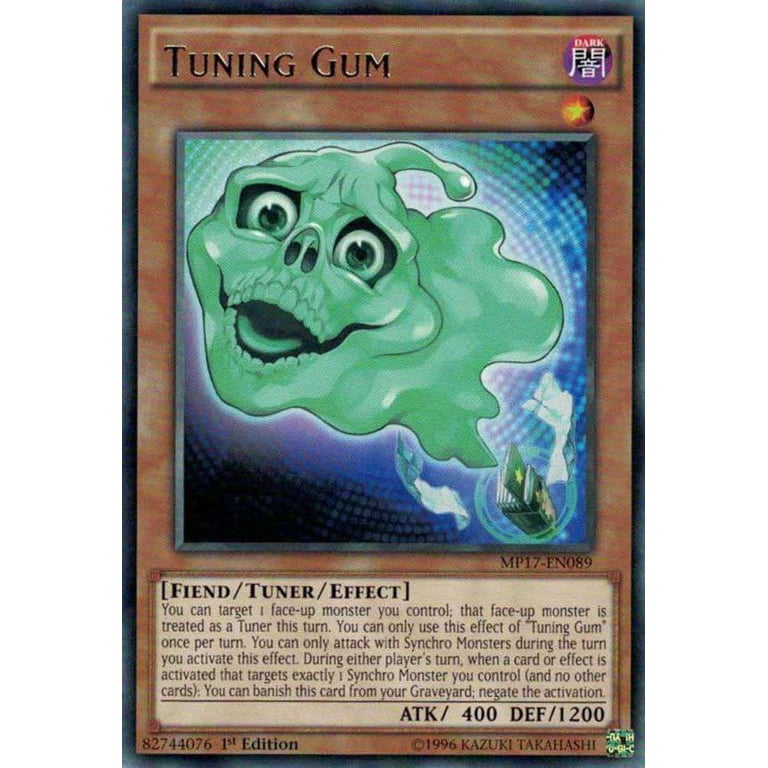 YuGiOh 2017 Mega-Tin Mega Pack Rare Tuning Gum MP17-EN089 - Walmart.com