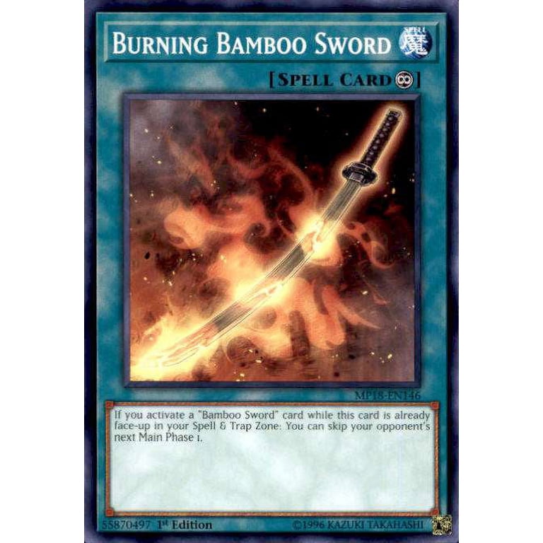 yugioh bamboo sword cards - SHVA-EN054 You can only use this effect of Cursed Bamboo Sword once per turn Original Bamboo Sword
