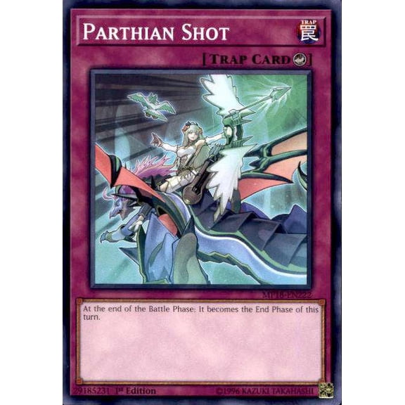 YuGiOh 2018 Mega-Tin Mega Pack Common Parthian Shot MP18-EN222