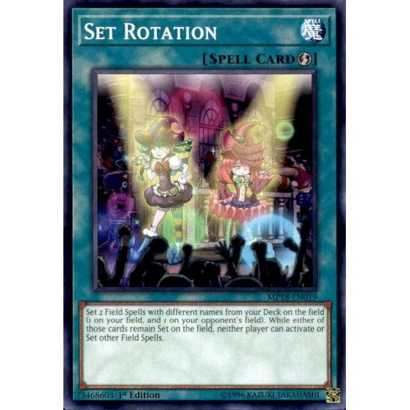 YuGiOh 2018 Mega-Tin Mega Pack Common Set Rotation MP18-EN019