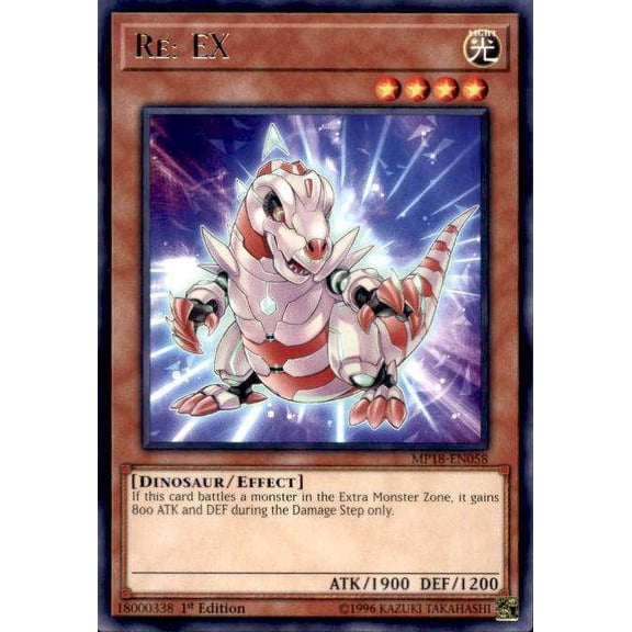 YuGiOh 2018 Mega-Tin Mega Pack Rare Re: EX MP18-EN058