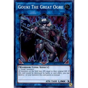 YuGiOh 2018 Mega-Tin Mega Pack Super Rare Gouki The Great Ogre MP18-EN064