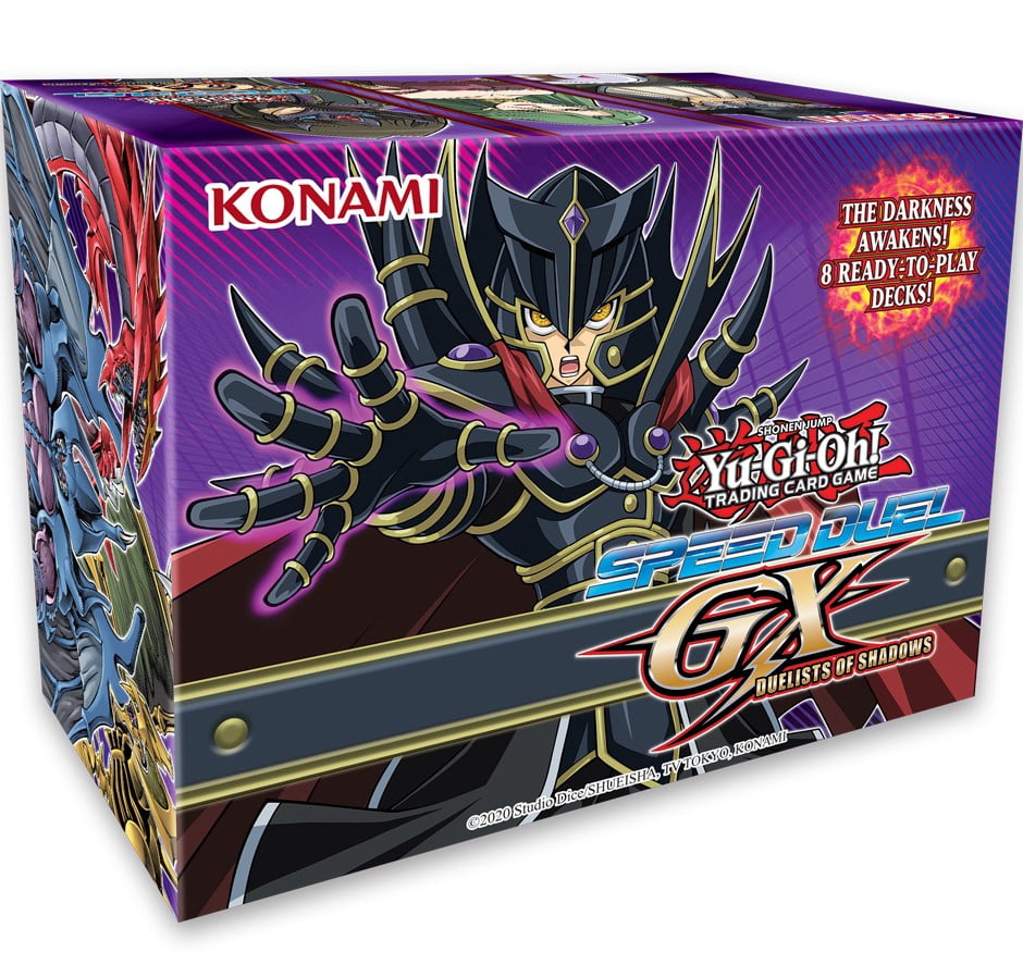 YuGiOh 2023 Speed Duel GX Shadow Riders Box Set, Complete Decks with 228  Cards - Walmart.com