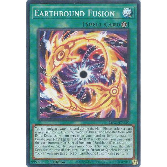 YuGiOh 2025 Mega-Pack Common Earthbound Fusion MP25-EN320