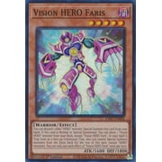 YuGiOh 25th Anniversary Rarity Collection Secret Rare Vision HERO Faris RA01-EN004
