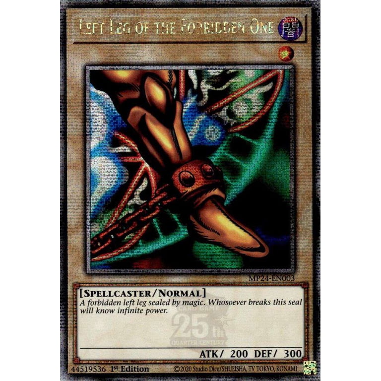 YuGiOh 25th Anniversary Tin: Dueling Mirrors Left Leg of the 