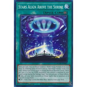 YuGiOh Age of Overlord Common Stars Align Above the Shrine AGOV-EN061