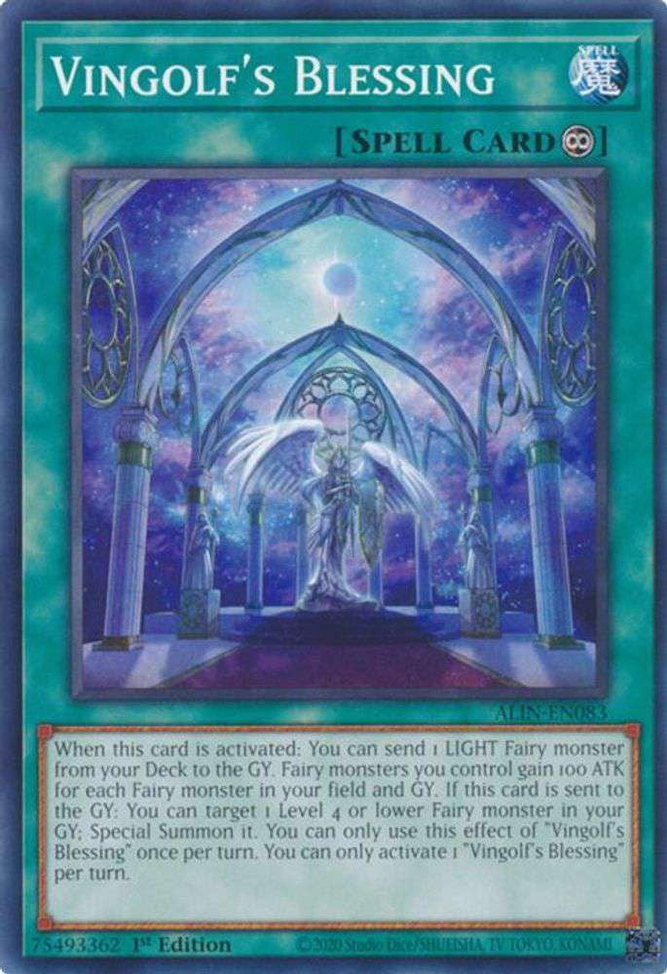 YuGiOh Alliance Insight Common / Short Print Vingolf's Blessing ALIN-EN083 - Walmart.com YuGiOh Alliance Insight Common / Short Print Vingolf's Blessing ALIN-EN083 - Walmart.com