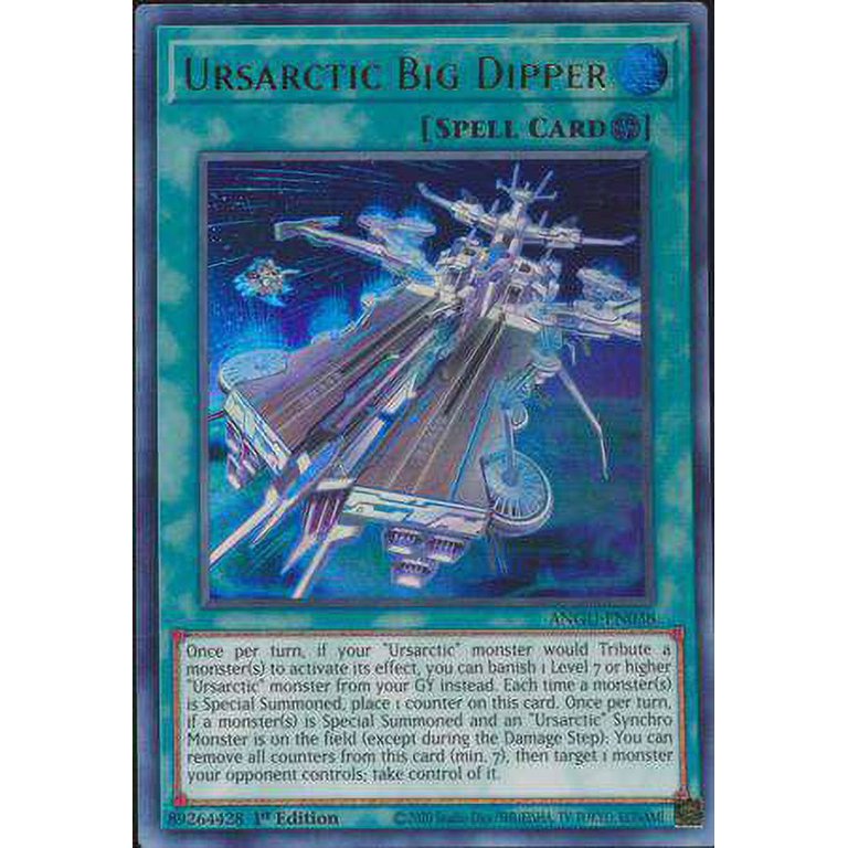 YuGiOh Ancient Guardians Ultra Rare Ursarctic Big Dipper ANGU-EN038 -  Walmart.com
