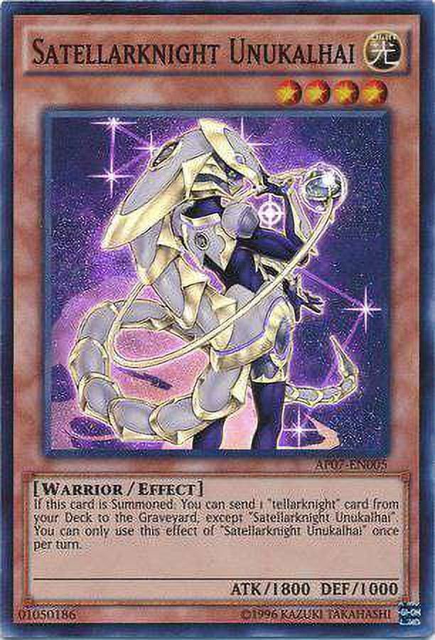 YuGiOh Astral Pack Seven Super Rare Satellarknight Unukalhai AP07-EN005 - Walmart.com YuGiOh Astral Pack Seven Super Rare Satellarknight Unukalhai AP07-EN005 - Walmart.com