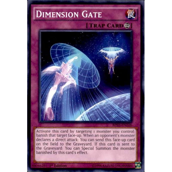 YuGiOh Battle Pack 3 Monster League Common Dimension Gate BP03-EN226