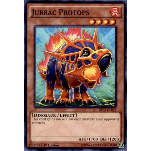 YuGiOh Battle Pack 3 Monster League Common Jurrac Protops BP03-EN073