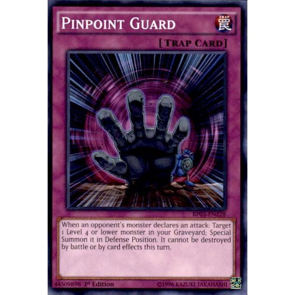 YuGiOh Battle Pack 3 Monster League Common Pinpoint Guard BP03-EN228