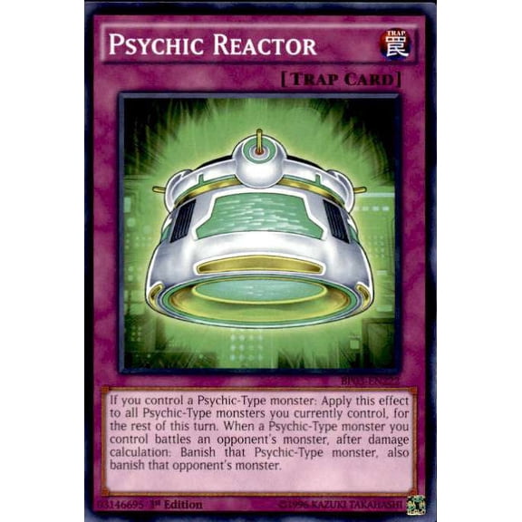 YuGiOh Battle Pack 3 Monster League Common Psychic Reactor BP03-EN222