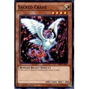 Collectible YuGiOh Battle Pack 3 Monster League Common Sacred Crane BP03-EN010