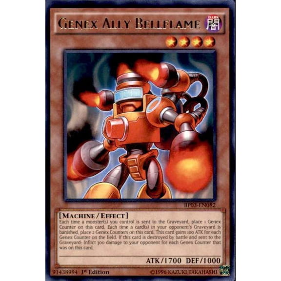 YuGiOh Battle Pack 3 Monster League Rare Genex Ally Bellflame BP03-EN082