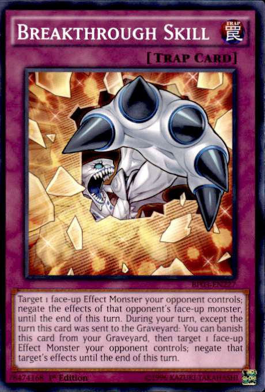 YuGiOh Battle Pack 3 Monster League Shatterfoil Common Breakthrough Skill  BP03-EN227 (Shatterfoil) - Walmart.com