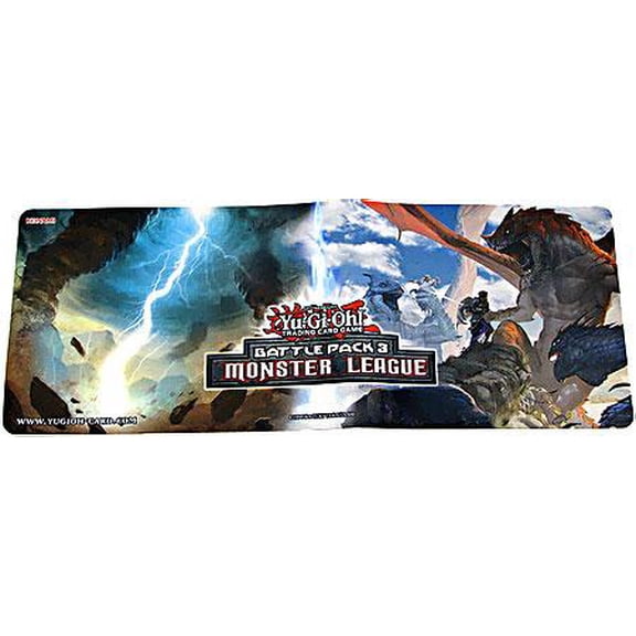 YuGiOh Battle Pack 3 Monster League Typhoon & Unbreakable Spirit Play Mat