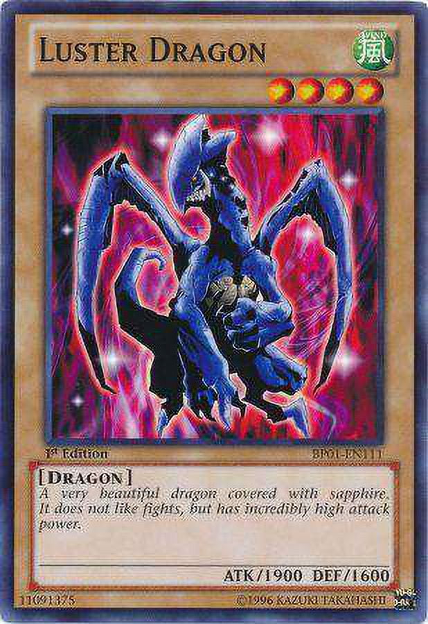 YuGiOh Battle Pack: Epic Dawn Common Luster Dragon BP01-EN111 - Walmart.com