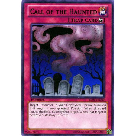YuGiOh Battle Pack: Epic Dawn Rare Call of the Haunted BP01-EN049