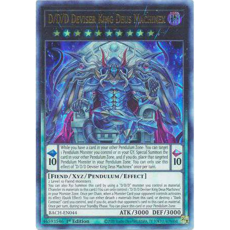 YuGiOh Battle of Chaos Ultra Rare D/D/D Deviser King Deus
