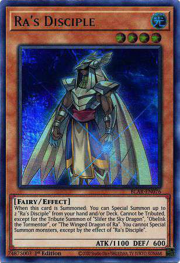YuGiOh Battles of Legend Armageddon Ultra Rare Ra's Disciple BLAR-EN076 ...