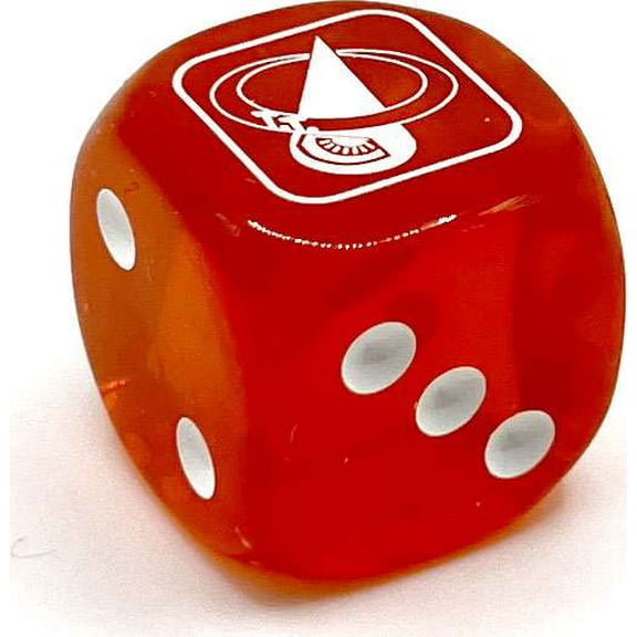 YuGiOh Battles of Legend Chapter 1 Orange 6-Sided Die