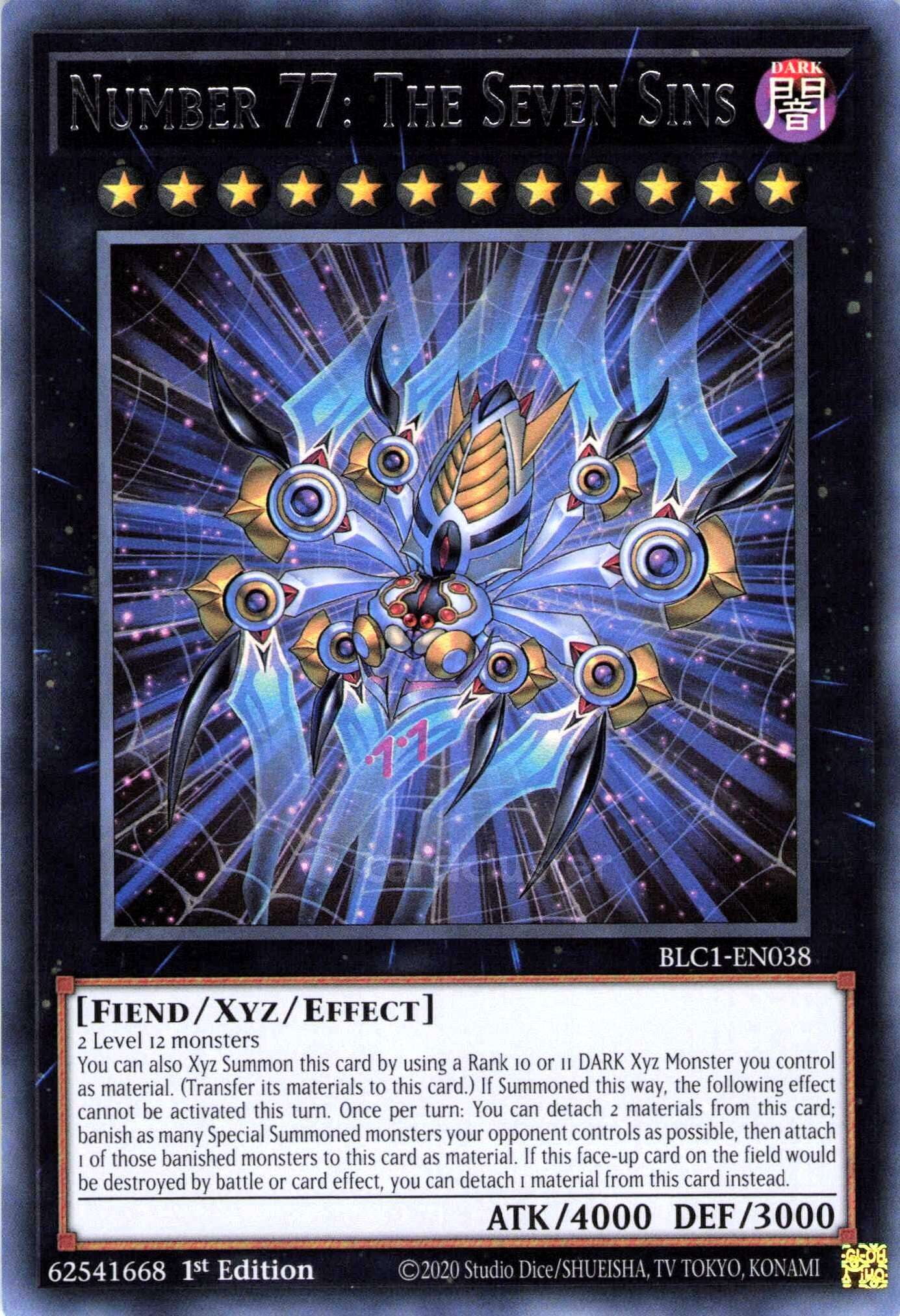 YuGiOh Battles of Legend Chapter 1 Ultra Rare Number 77: The YuGiOh Battles of Legend Chapter 1 Ultra Rare Number 77: The