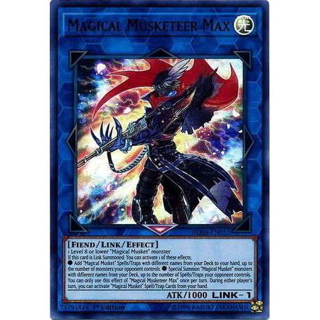 YuGiOh Battles of Legend: Hero's Revenge Ultra Rare Magical Musketeer Max BLHR-EN052